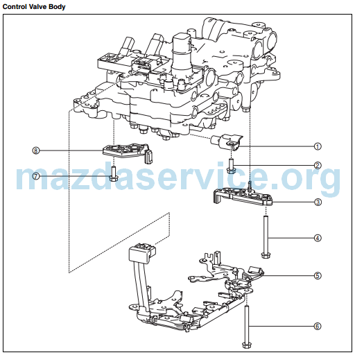 Инструкция по ремонту АКПП Mazda 6 SkyActiv (FW6A-EL) и